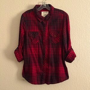 Plaid Flannel Shirt